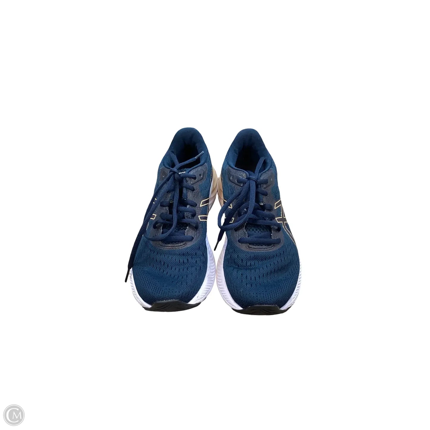 Shoes Athletic By Asics In Green & Grey, Size: 6.5