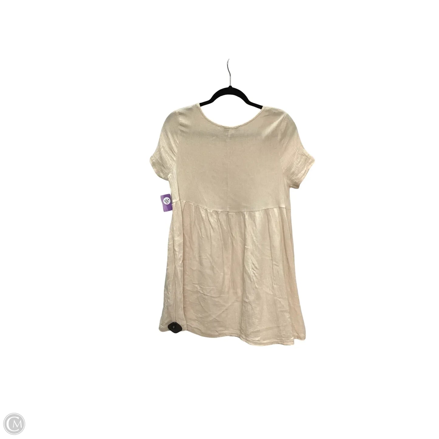Dress Casual Short By Hyfve In Peach, Size: M
