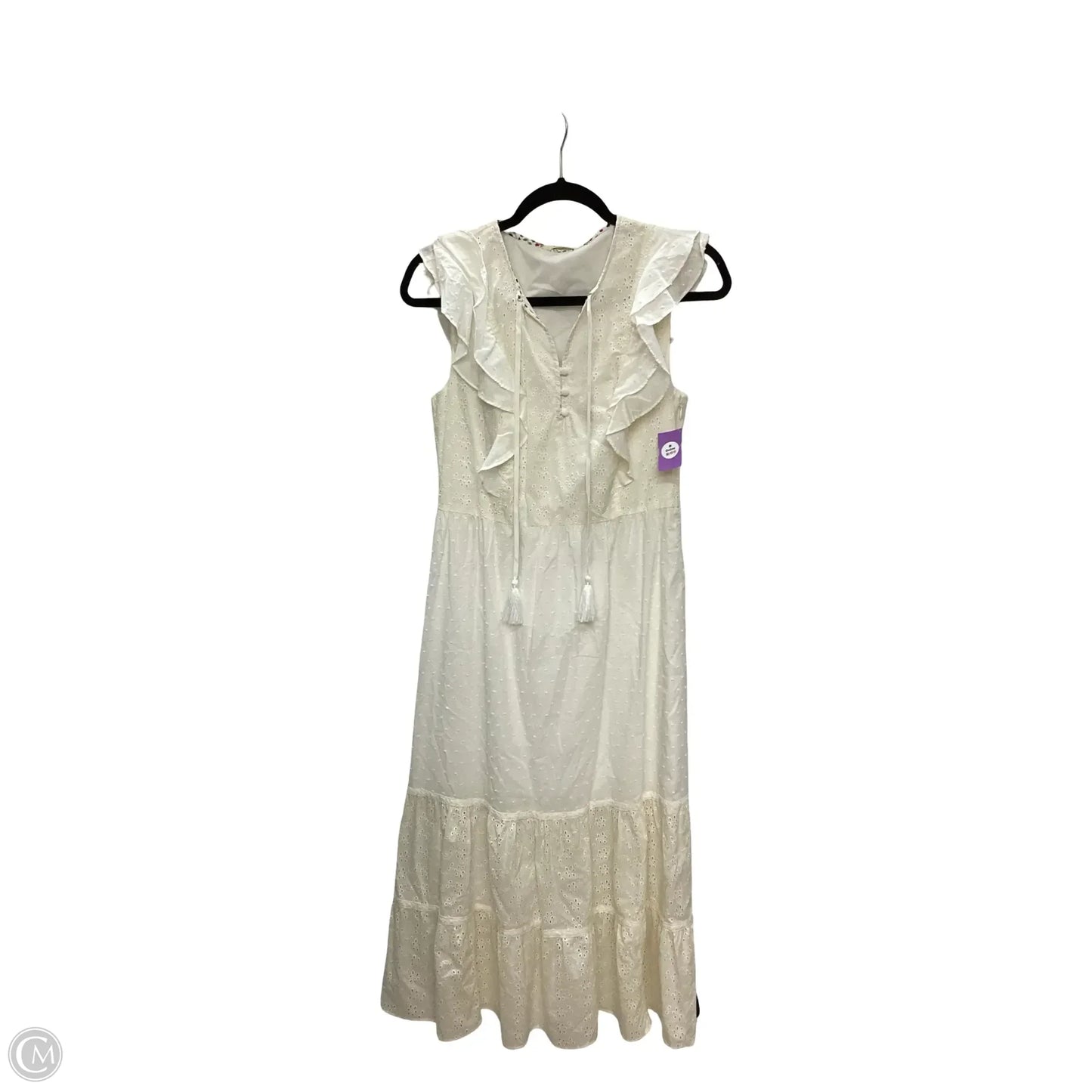 Dress Casual Maxi By Matilda Jane In Cream, Size: S