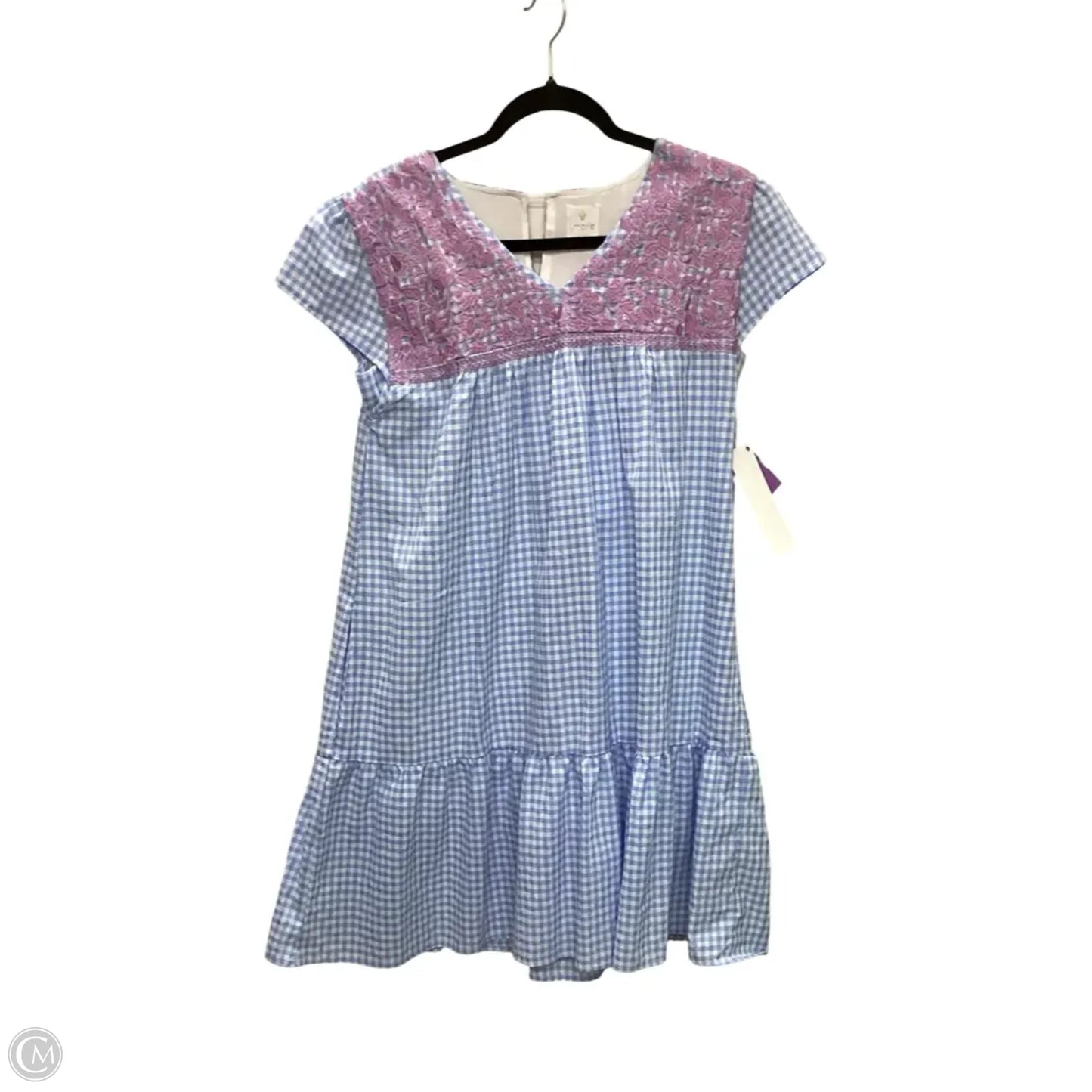 Designer Dress Casual Short By J.marie In Blue, Size: M