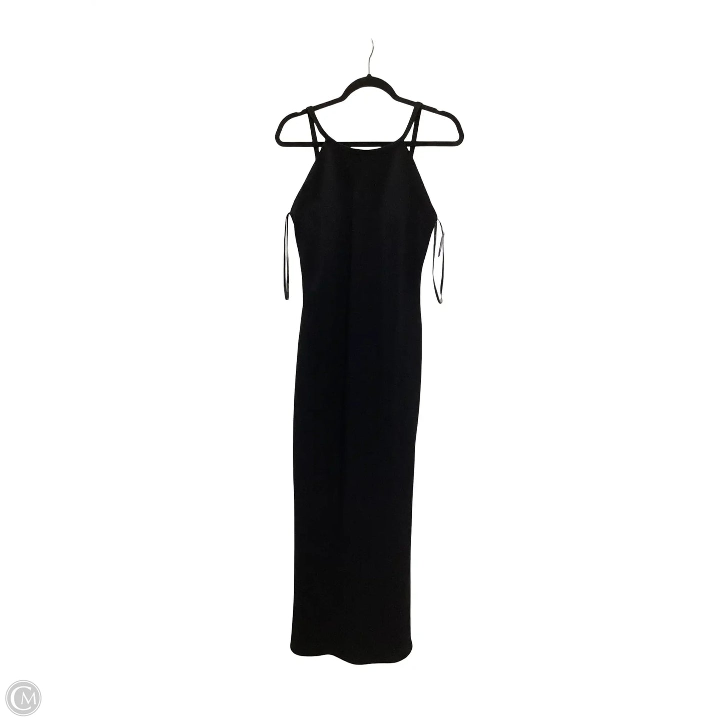Dress Party Long By Calvin Klein In Black, Size: 12
