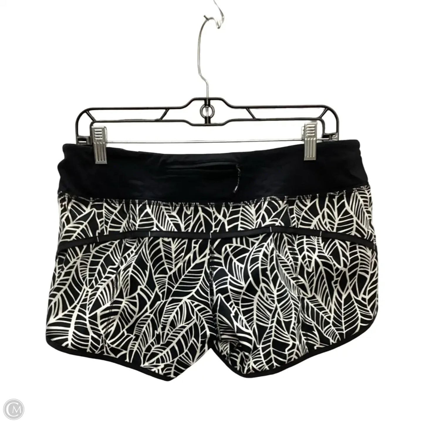 Athletic Shorts By Lululemon In Black, Size: 8