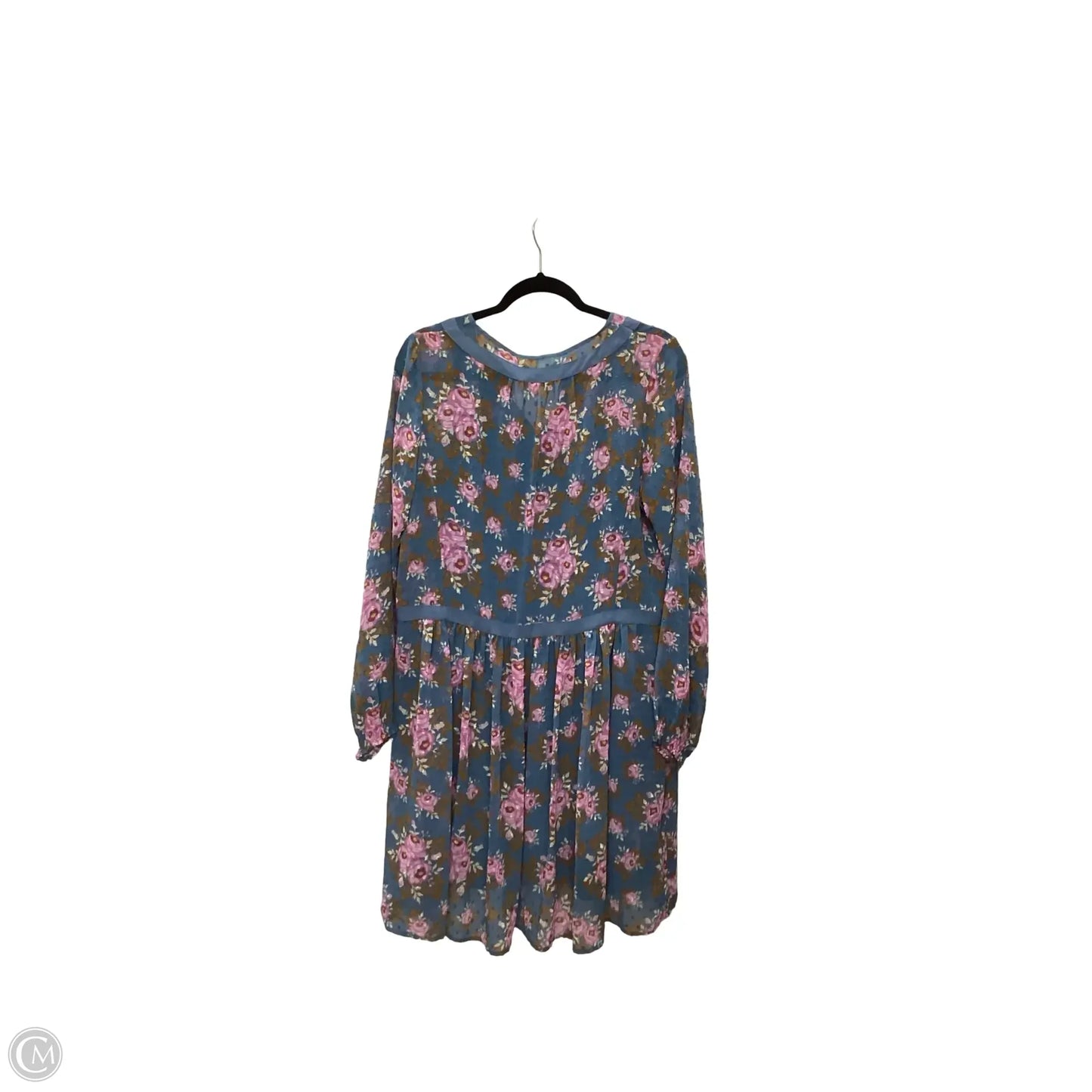 Dress Casual Short By Matilda Jane In Floral Print, Size: L