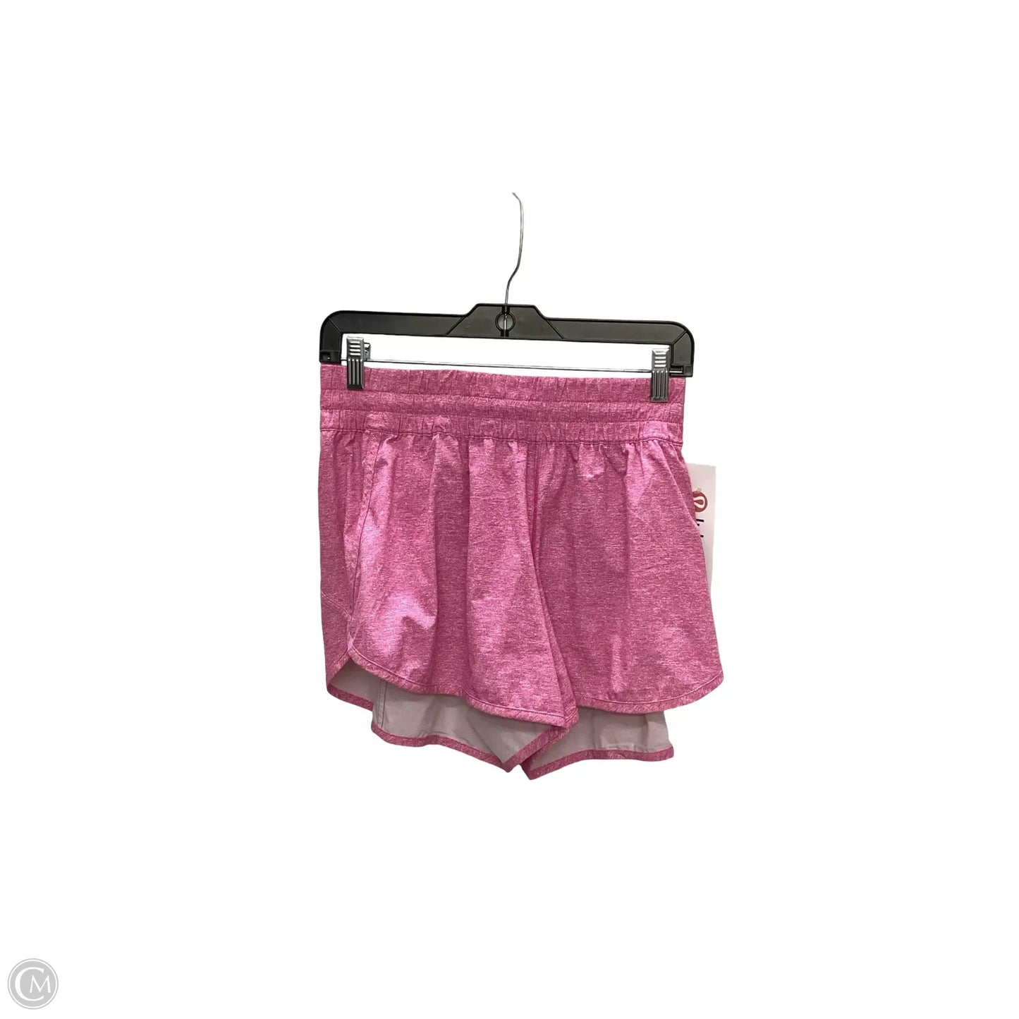 Athletic Shorts By Lululemon In Pink, Size: 14