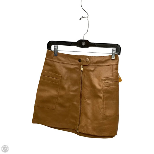Skirt Mini & Short By Free People In Tan, Size: 6