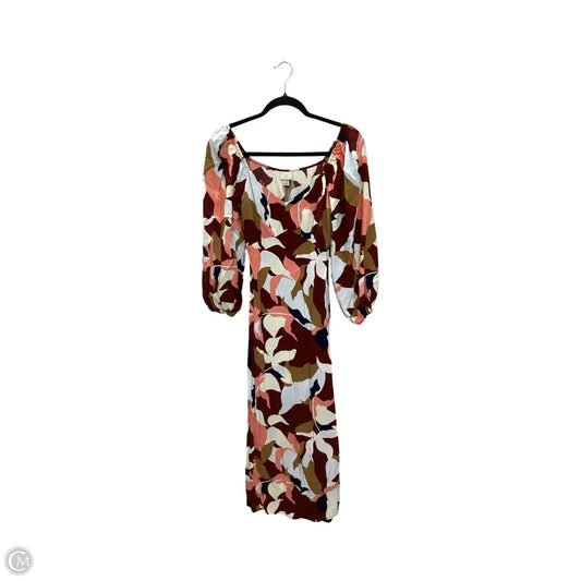 Dress Casual Maxi By A New Day In Multi-colored, Size: Xs
