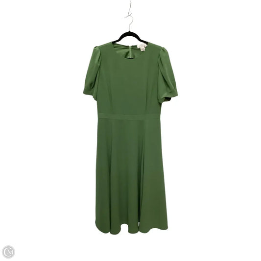 Designer Dress Casual Midi By Rachel Parcell In Green, Size: L