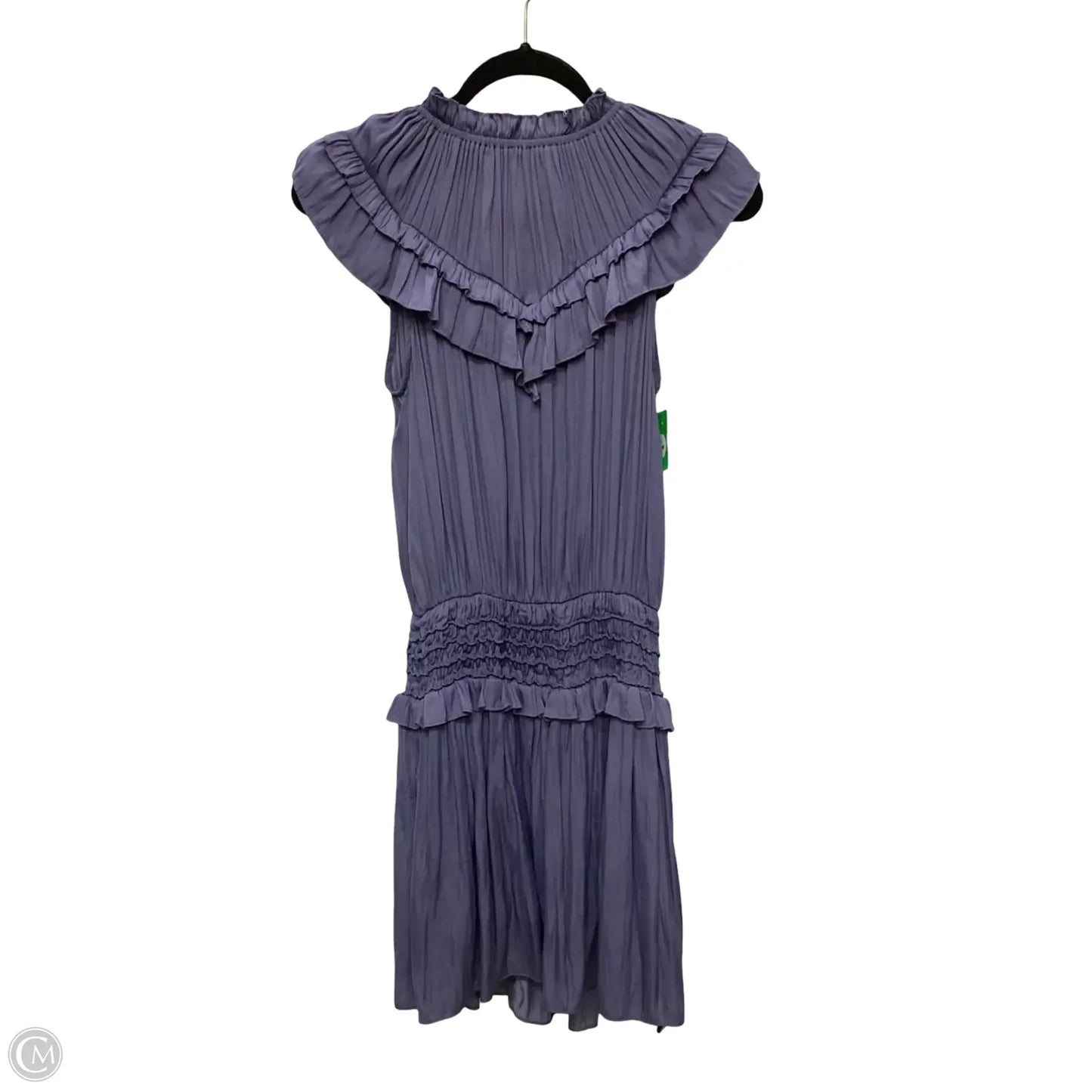 Dress Casual Short By Do + Be In Purple, Size: S