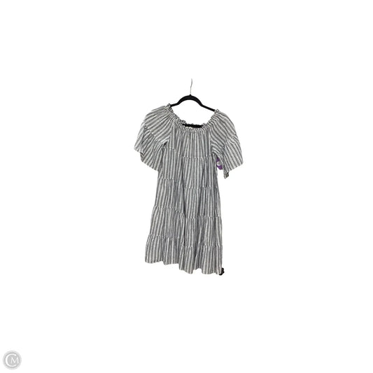 Dress Casual Short By Max Studio In Striped Pattern, Size: M