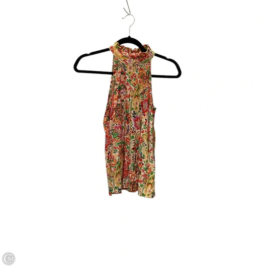 Top Sleeveless By Cynthia Rowley In Multi-colored, Size: S