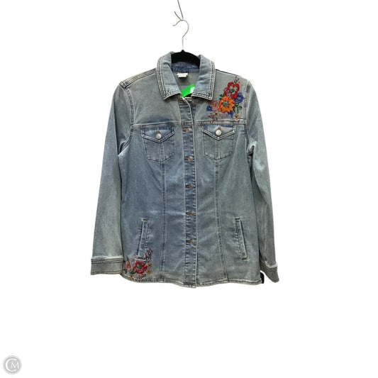 Jacket Denim By Chicos  Size: 0