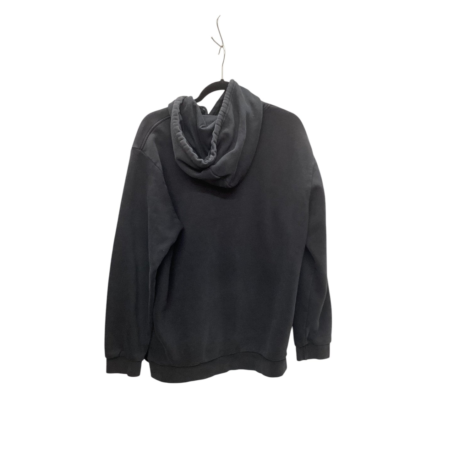 Sweatshirt Hoodie By Adidas In Black, Size: L