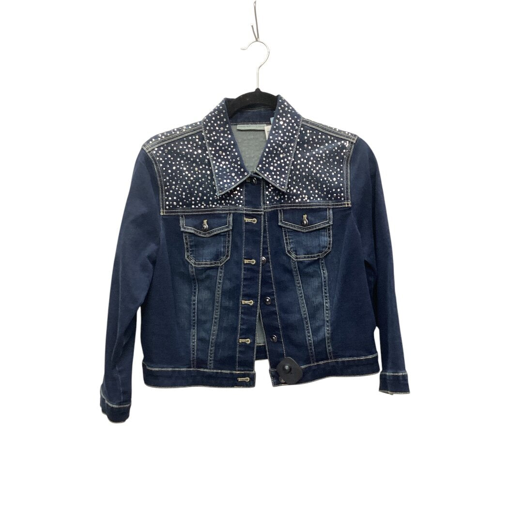Jacket Denim By Chicos  Size: M