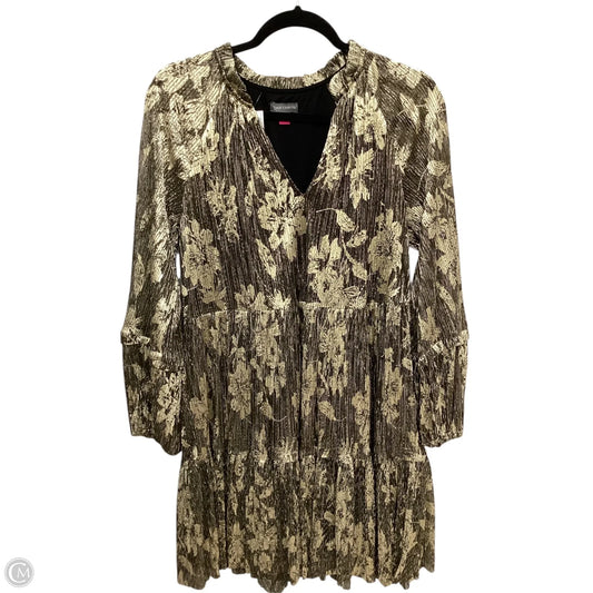 Dress Casual Short By Vince Camuto In Gold, Size: S