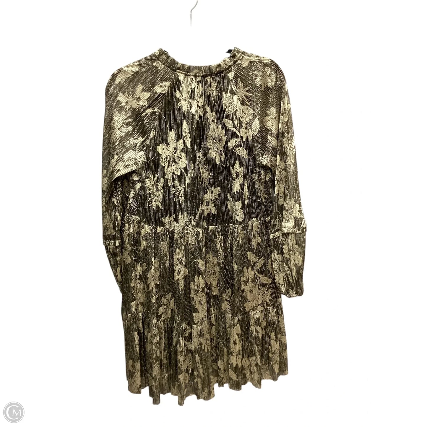 Dress Casual Short By Vince Camuto In Gold, Size: S