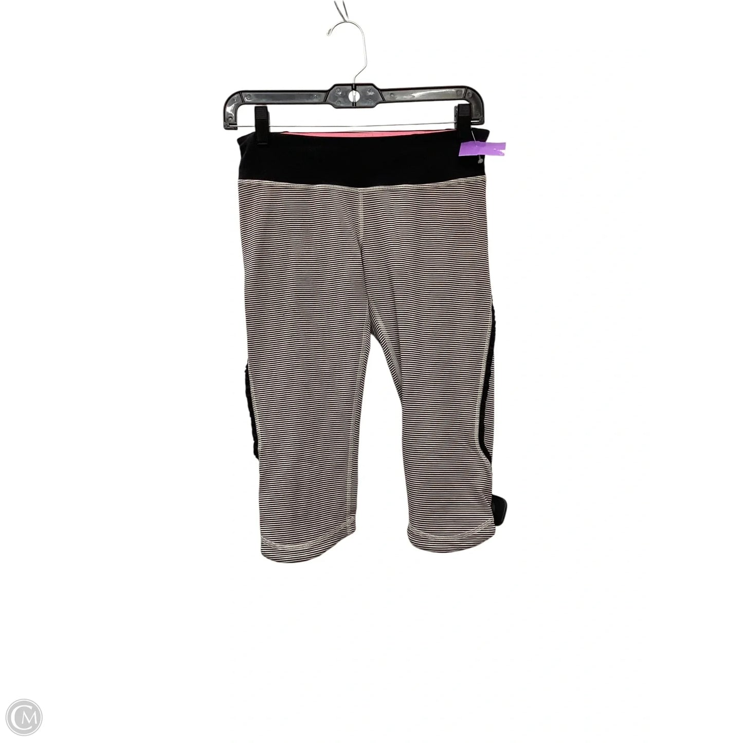 Athletic Capris By Lululemon In Black, Size: 6