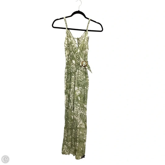 Jumpsuit By Clothes Mentor In Green, Size: M