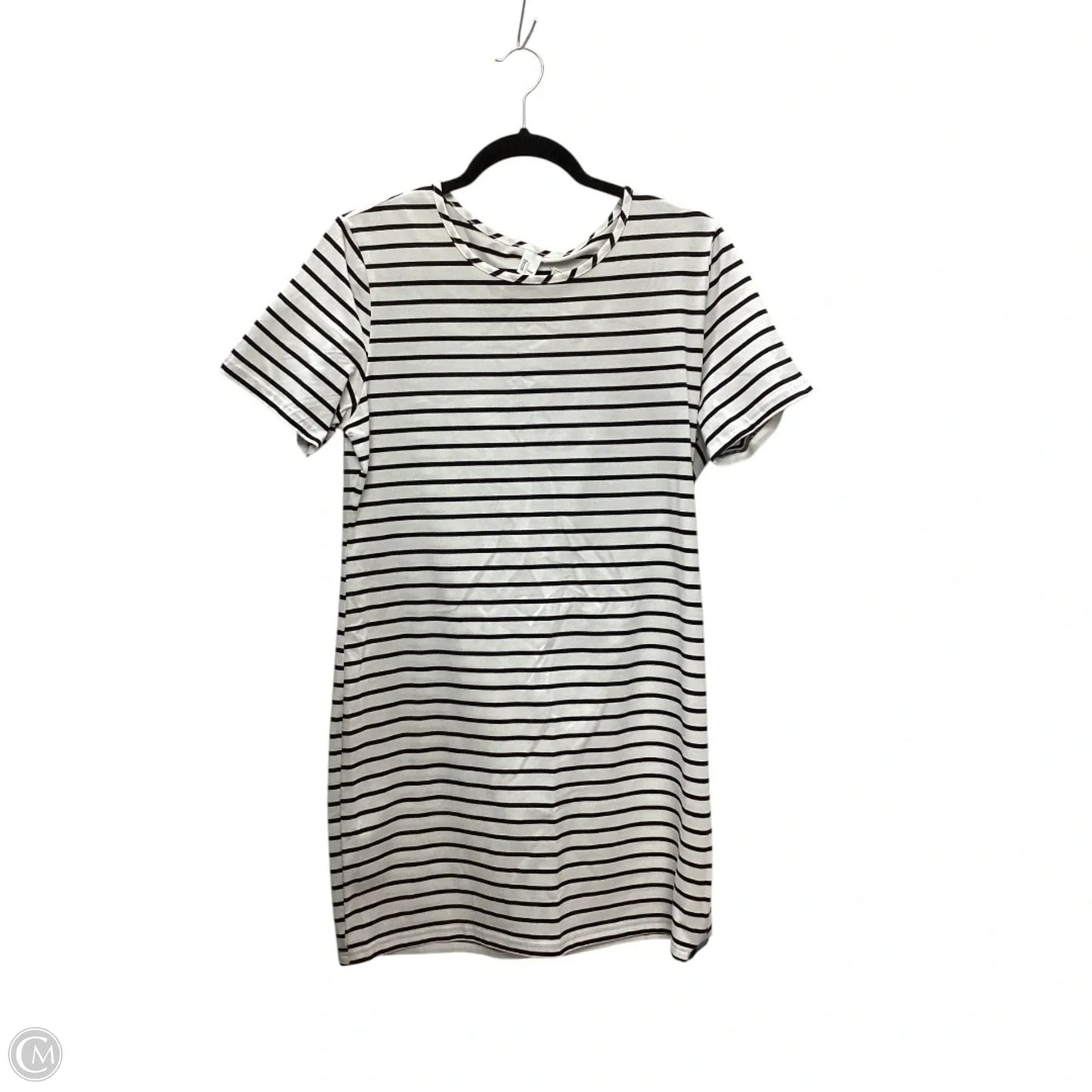 Dress Casual Short By H&m In Striped Pattern, Size: L