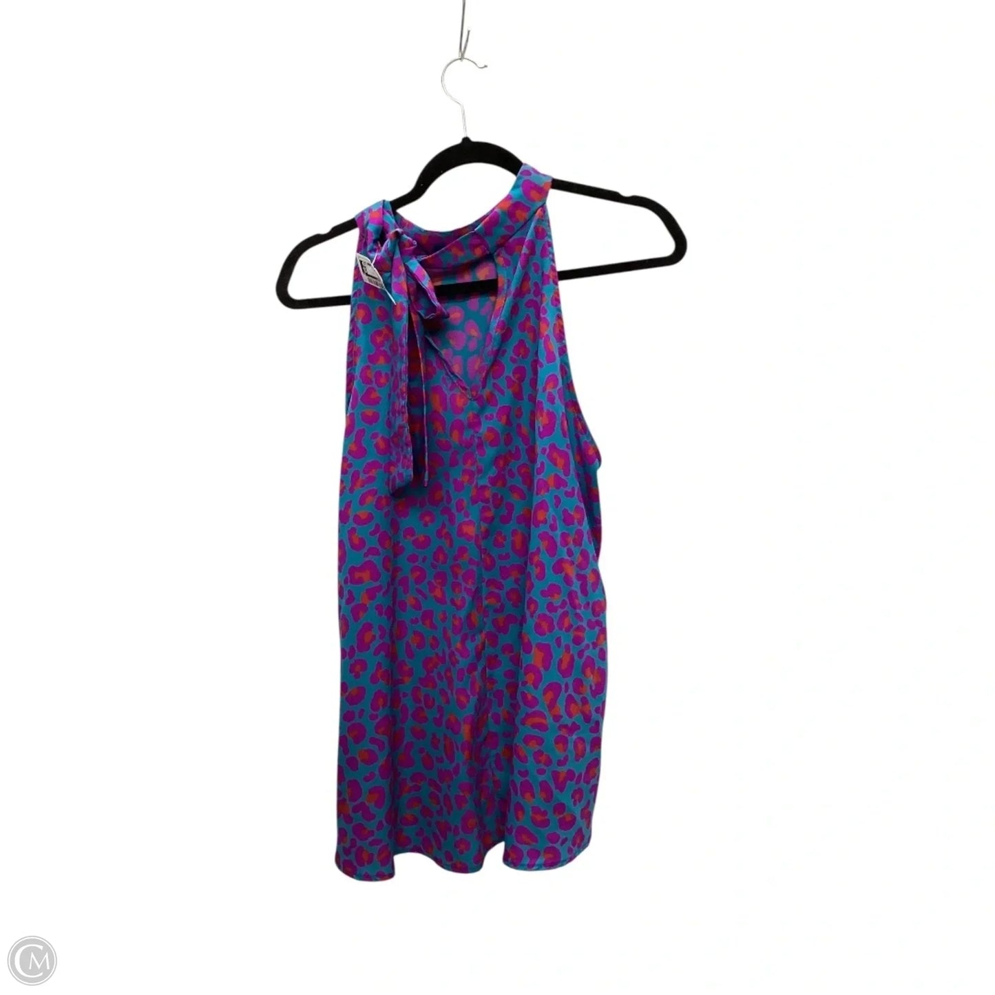 Top Sleeveless By Clothes Mentor In Animal Print, Size: 2x