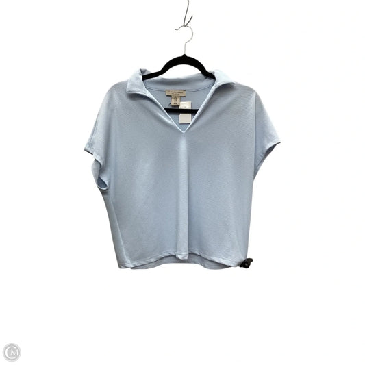 Top Short Sleeve By Clothes Mentor In Blue, Size: M