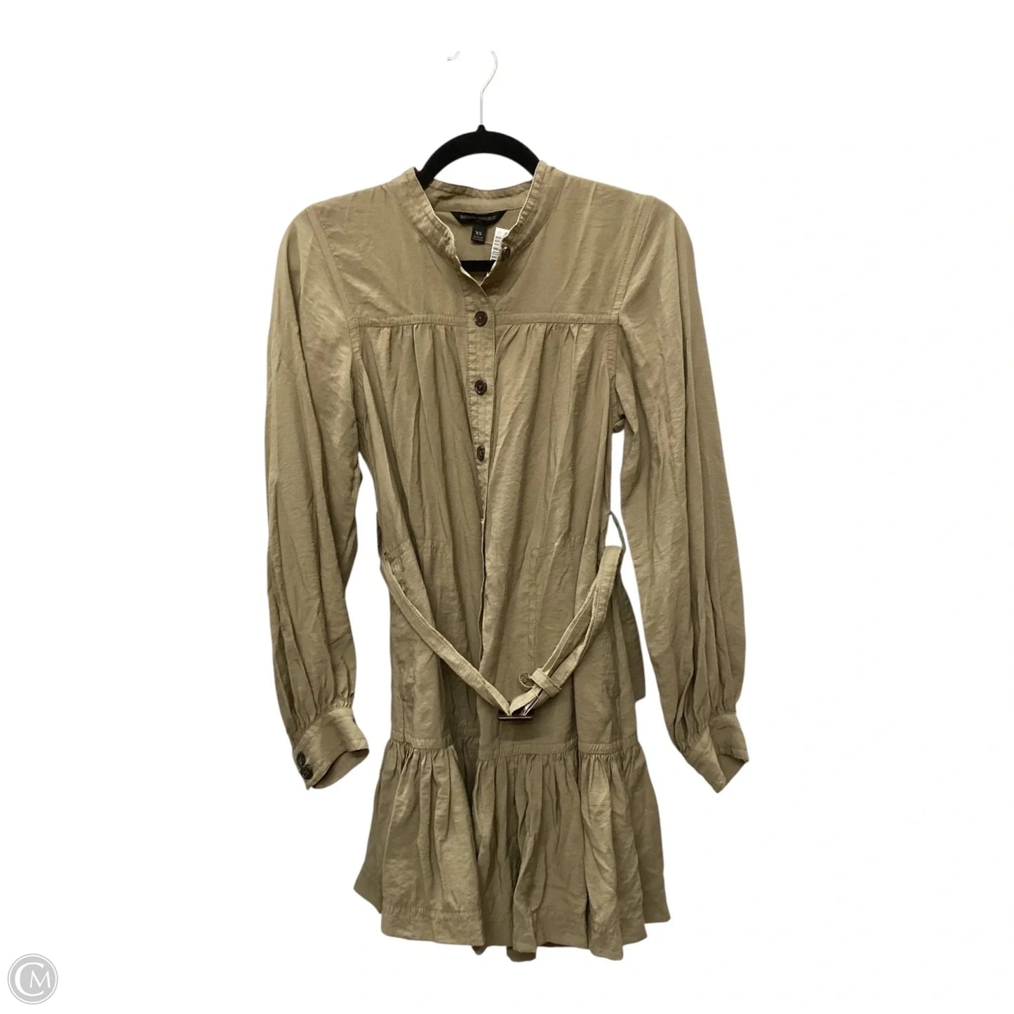 Dress Casual Short By Banana Republic In Green, Size: Xs