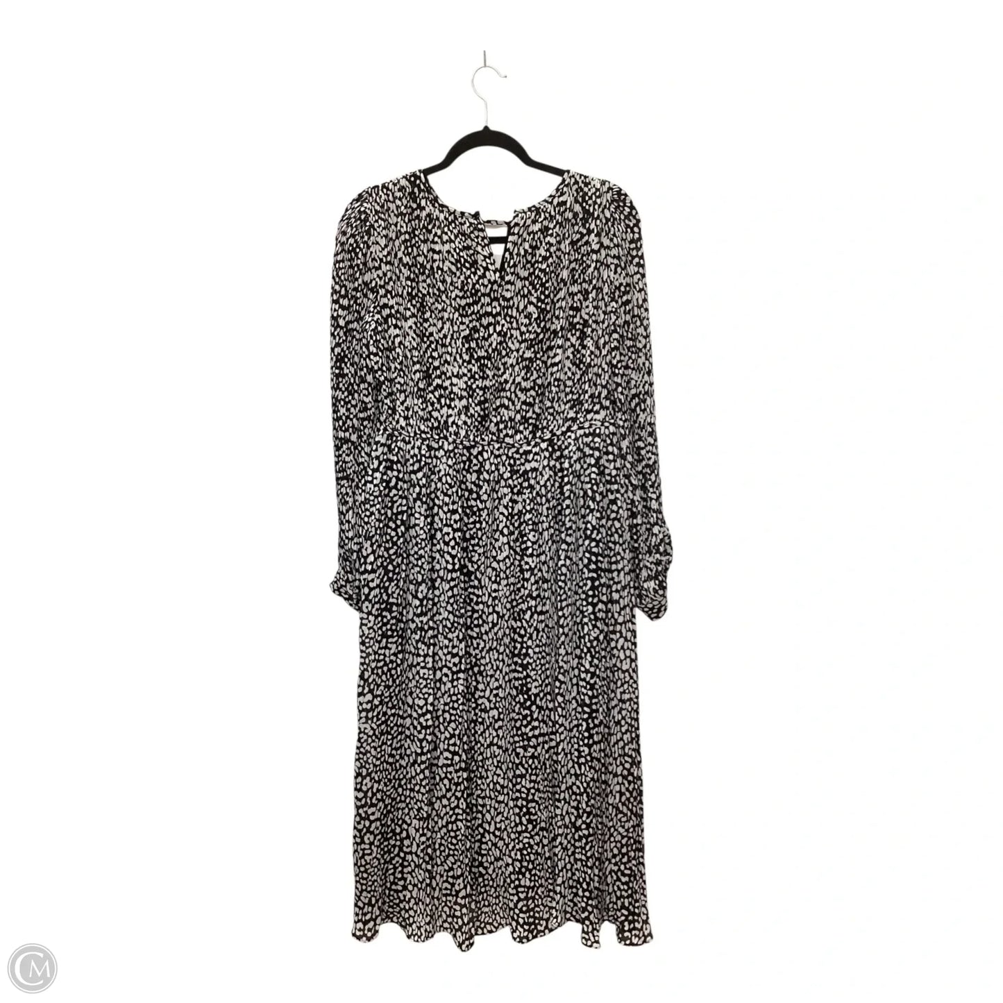 Dress Casual Maxi By Michael By Michael Kors In Black, Size: M