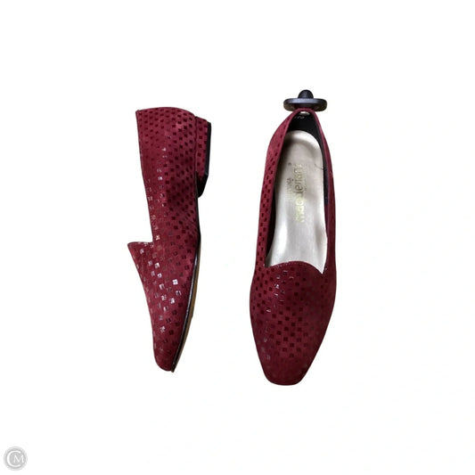 Shoes Flats By Clothes Mentor In Red, Size: 7