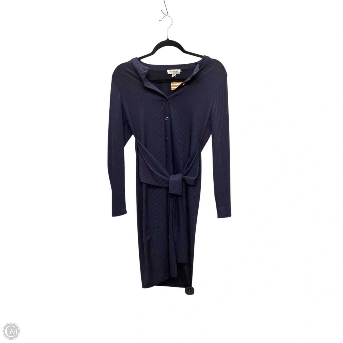 Dress Casual Midi By Clothes Mentor In Blue, Size: S