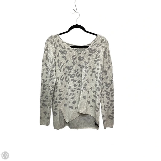 Top Long Sleeve By Knox Rose In Grey, Size: M