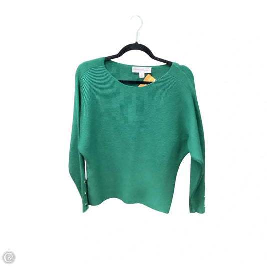 Top Long Sleeve By Catherine Malandrino In Green, Size: S