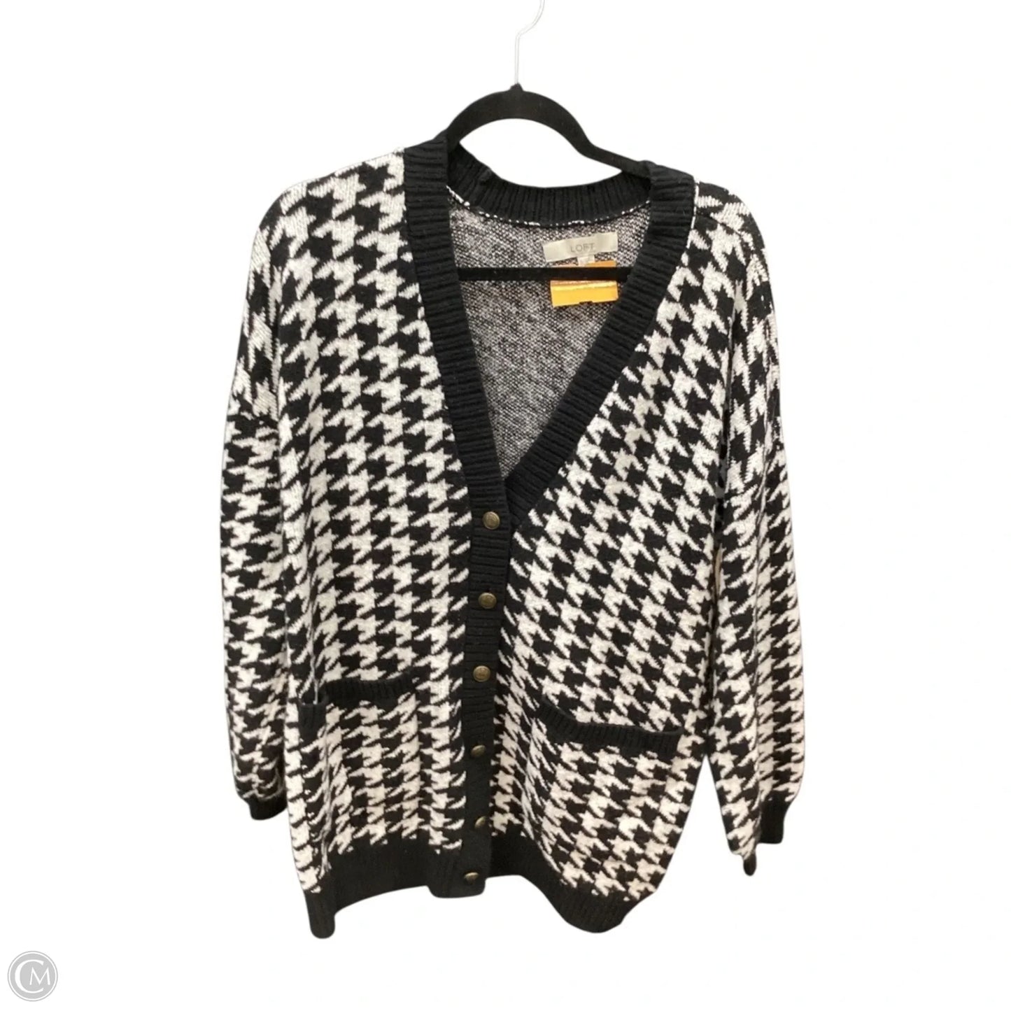 Cardigan By Loft In Black, Size: L