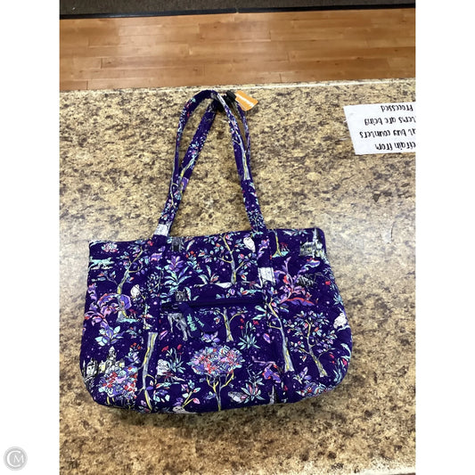 Handbag By Vera Bradley, Size: Large