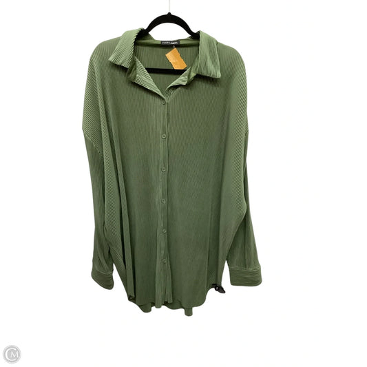 Dress Casual Short By Clothes Mentor In Green, Size: L