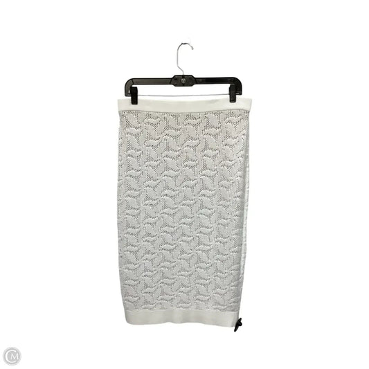 Skirt Maxi By Michael By Michael Kors In White, Size: L