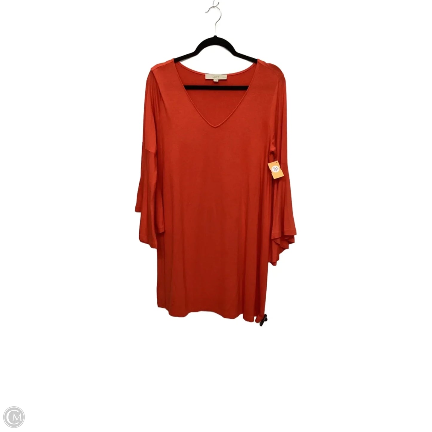 Dress Casual Short By Loft In Orange, Size: Mp