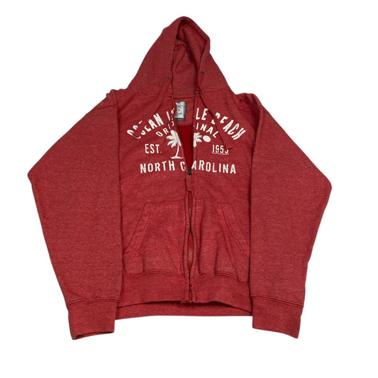 Sweatshirt Hoodie By Pacific & Co In Red, Size:M