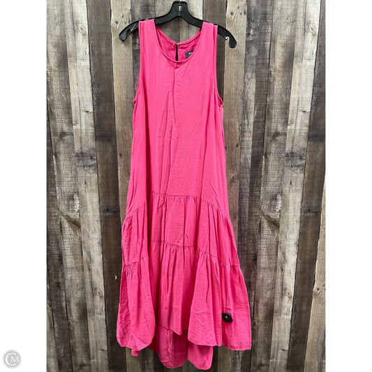 Dress Casual Maxi By Maeve In Pink, Size: M