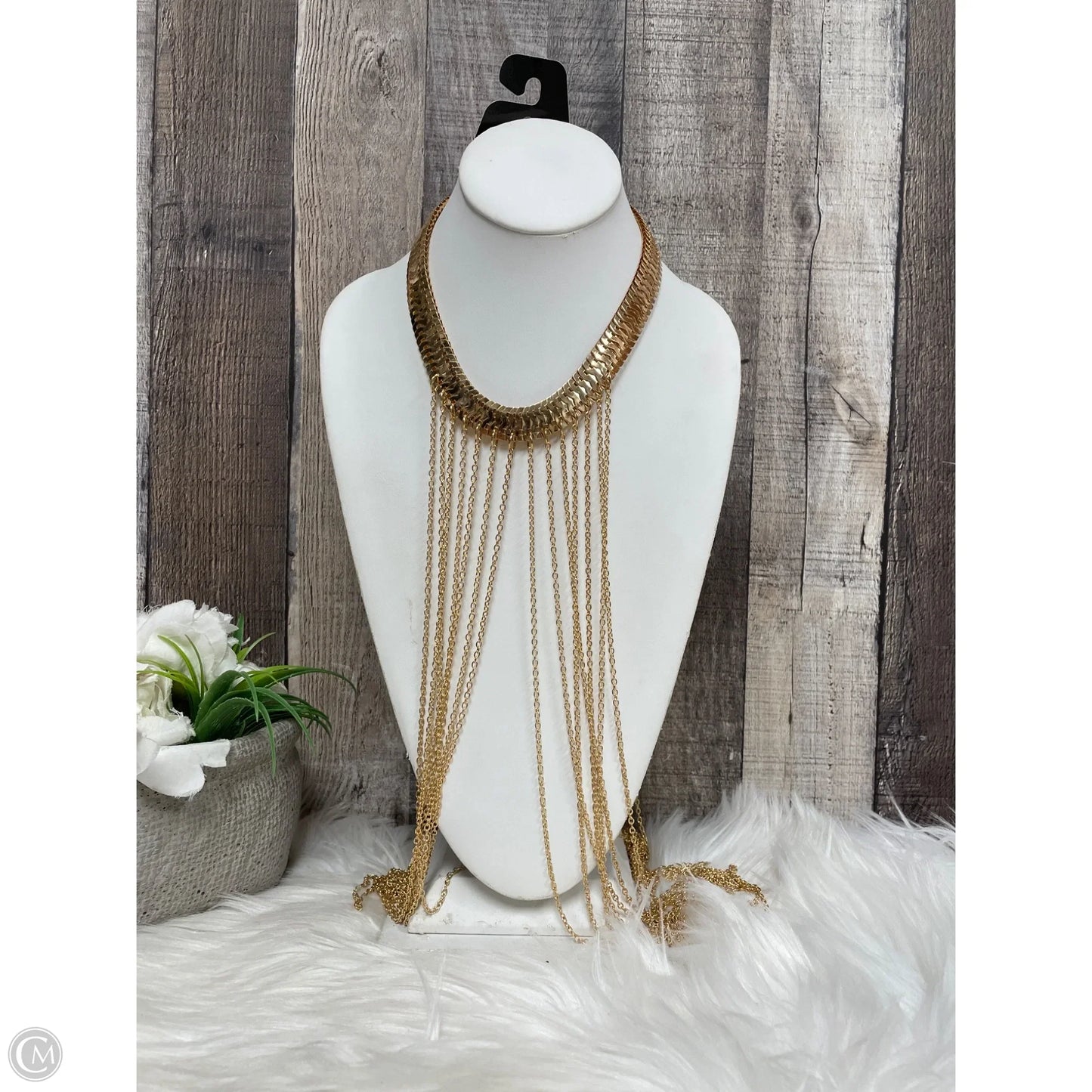 Necklace Statement By Cmf