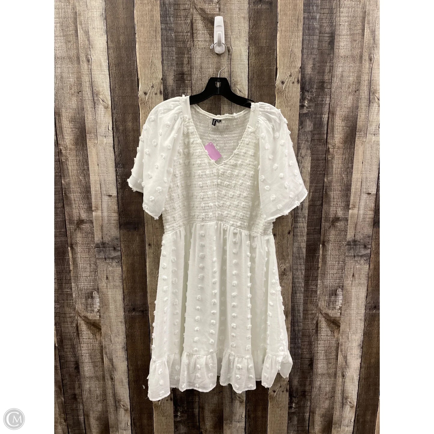 Dress Casual Short By Cme In White, Size: Xl