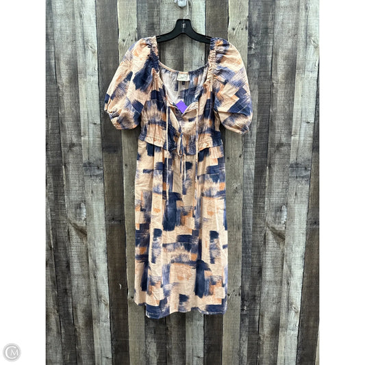Dress Casual Midi By Universal Thread In Multi-colored, Size: S