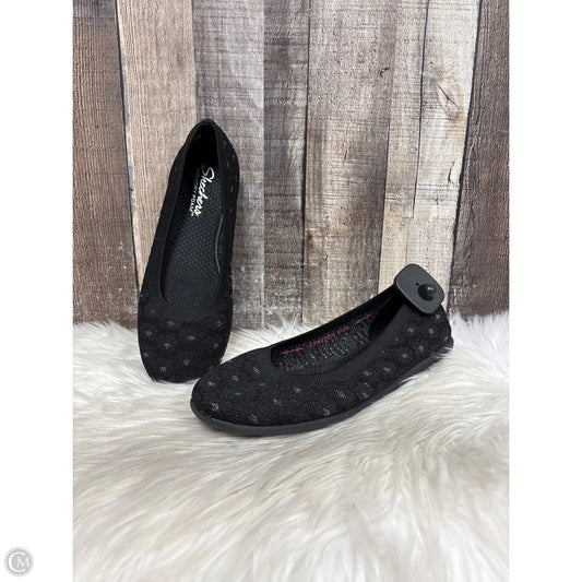 Shoes Flats By Skechers In Black, Size: 8