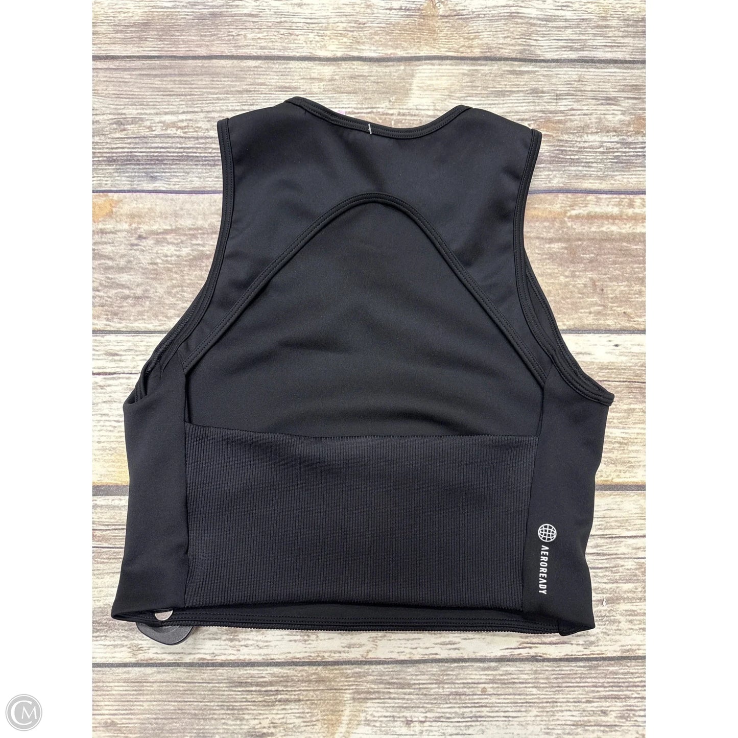 Athletic Tank Top By Adidas In Black, Size: S