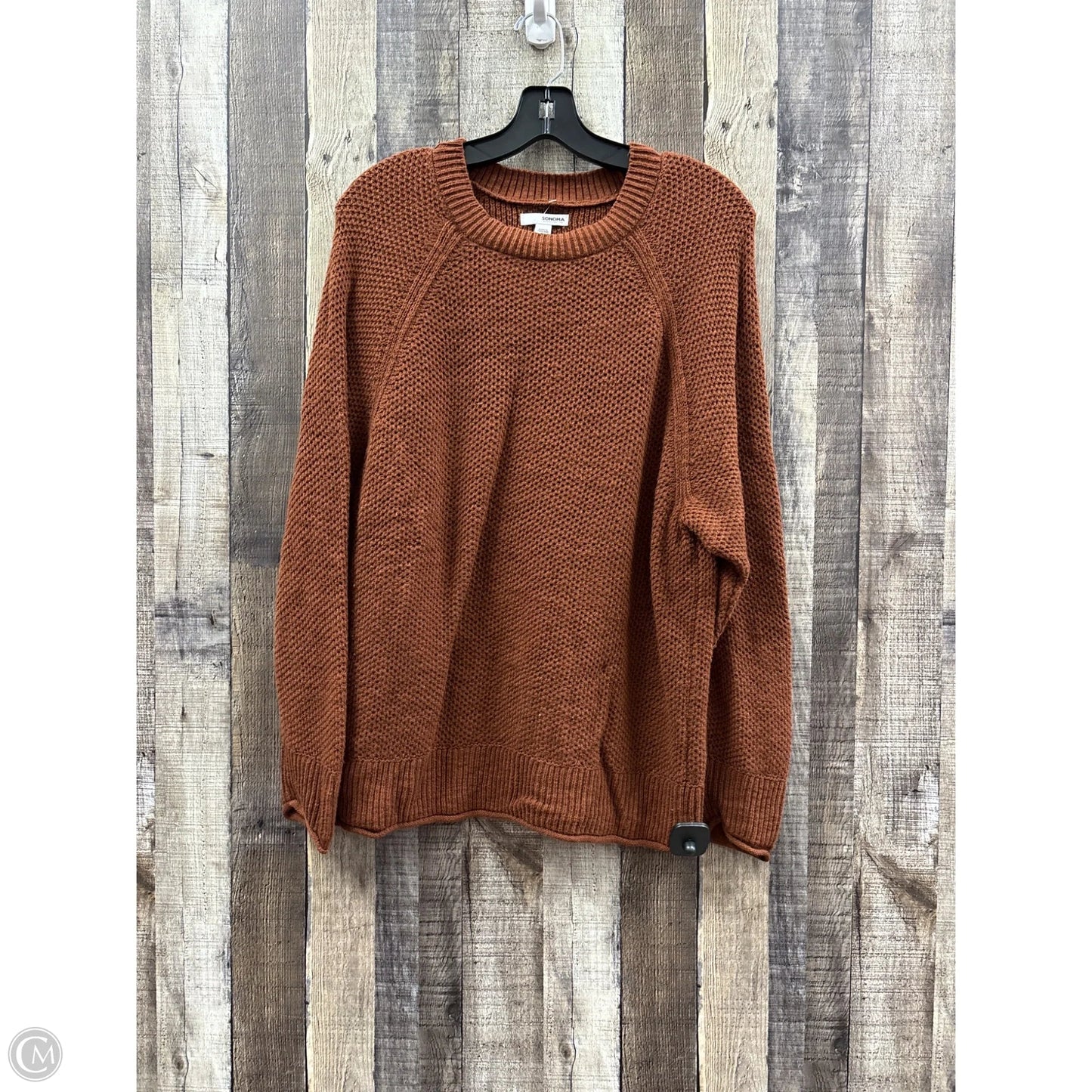 Sweater By Sonoma In Brown, Size: L