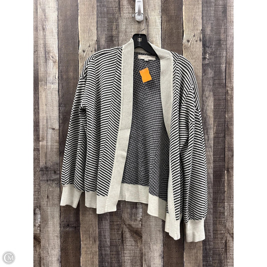 Sweater Cardigan By Loft In Multi-colored, Size: M