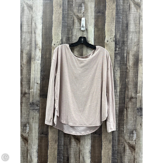 Top Long Sleeve By Old Navy In Pink, Size: M