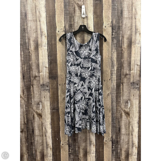 Dress Casual Midi By Loft In Multi-colored, Size: Xs