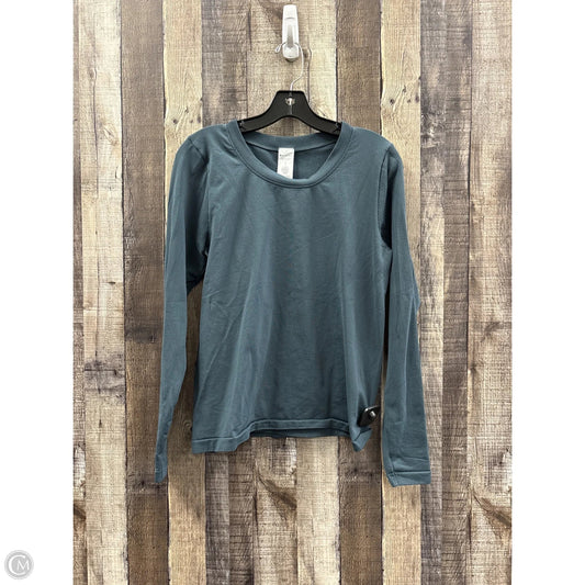 Top Long Sleeve By Athleta In Blue, Size: Xl