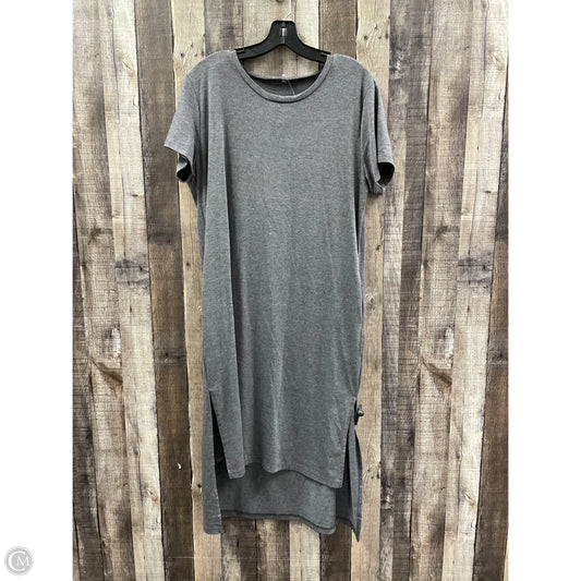 Dress Casual Maxi By Cme In Grey, Size: L