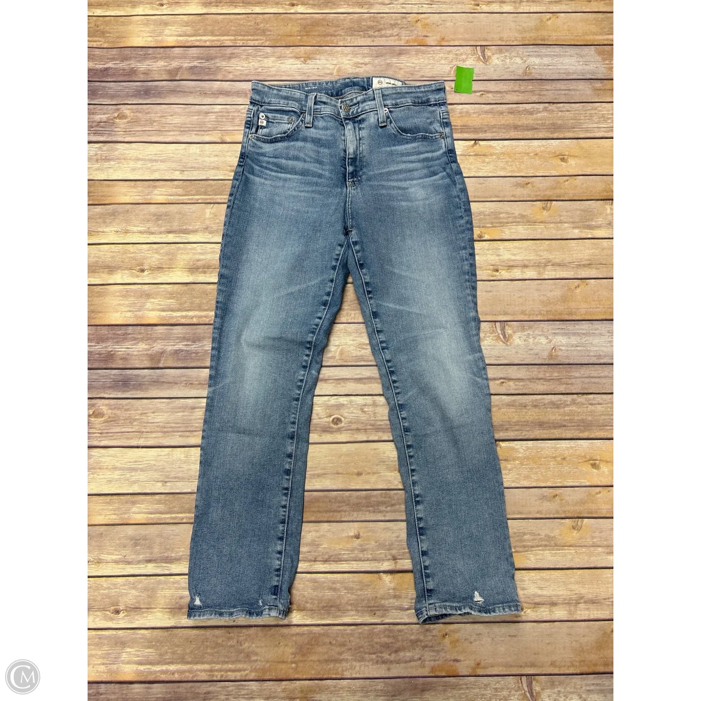 Jeans Skinny By Ag Jeans In Blue, Size: 8