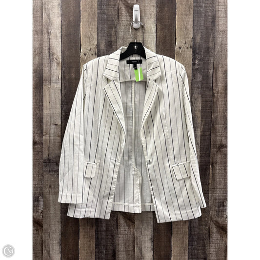 Blazer By Forever 21 In Striped Pattern, Size: S